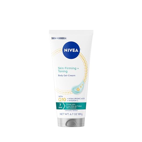 NIVEA Crema Gel Corporal Reafirmante y Tonificante con Q10, Ácido Hialurónico y Vitamina C, 72 Horas de Hidratación, 6.7 Oz - imagen 3
