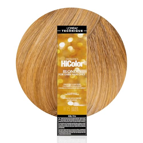 Coloración Permanente L'Oréal Technique HiColor Browns & Blondes - Levanta Cabello Oscuro en un Paso, Sin Tonos Amarillos, Fórmula Cremosa Rica, - imagen 4