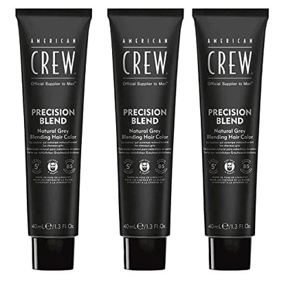 American Crew Tinte Temporal para Cabello para Hombres, Cobertura Natural de Canas, Ceniza Media, 1.35 Fl Oz - imagen 3