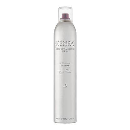 Spray Medium Perfecto Kenra Professional 13 80% | Control de Estilo Sin Rigidez | Fijación Media | Secado Rápido | Acabado Brillante | 10 oz - imagen 3