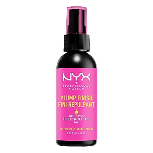 NYX PROFESSIONAL MAKEUP Spray Fijador de Maquillaje - Acabado Voluminizador, Bruma Facial de Larga Duración con Vitaminas y Electrolitos, Fórmula - imagen 1