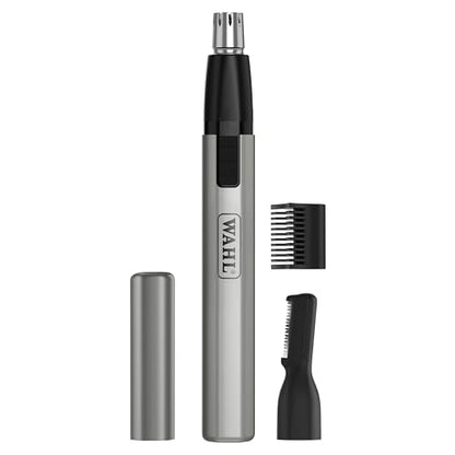 Recortadora Personal Wahl Micro Groomsman a Batería para Aseo Higiénico con Cabezas Intercambiables y Lavables para Cejas, Cuello, Nariz, Oídos y - imagen 2