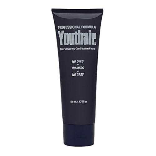 Youthair Crème – Fórmula acondicionadora restauradora de color para cubrir canas, 3.75 oz, Hecho en EE. UU. - imagen 1