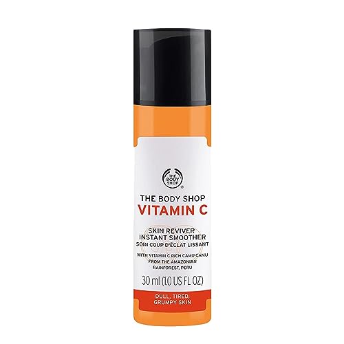 The Body Shop Suero Facial Vitamin C Skin Boost Instant Smoother | Aporta Brillo y Mejora Piel Opaca | Ligero para Todo Tipo de Piel, Vegano, 30 ml - imagen 1