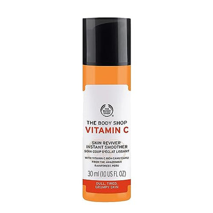 The Body Shop Suero Facial Vitamin C Skin Boost Instant Smoother | Aporta Brillo y Mejora Piel Opaca | Ligero para Todo Tipo de Piel, Vegano, 30 ml - imagen 2