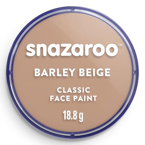 Pintura Facial y Corporal Snazaroo Clásica, 18.8g (0.66 oz) - Beige Claro, a Base de Agua, No Tóxica, Fácil Aplicación y Remoción para Niños, - imagen 4