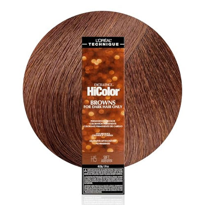 L'Oréal Technique HiColor Tintes Permanentes para Cabello Castaños y Rubios - Aclara Cabello Oscuro en Un Paso, Sin Naranja, Fórmula Cremosa Suave, - imagen 3