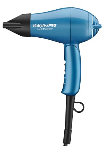 Secador de Viaje BaBylissPRO Nano Titanium, Azul - imagen 1
