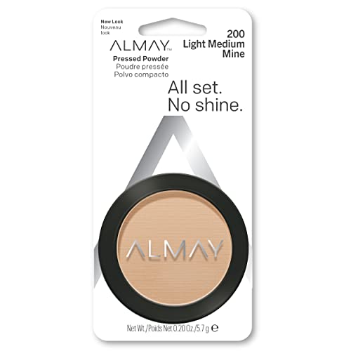 Polvo Compacto Almay, Acorde a Tonos de Piel, Hipoalergénico y Sin Fragancia, 200 Claro Medio, 0.20 Oz - imagen 2