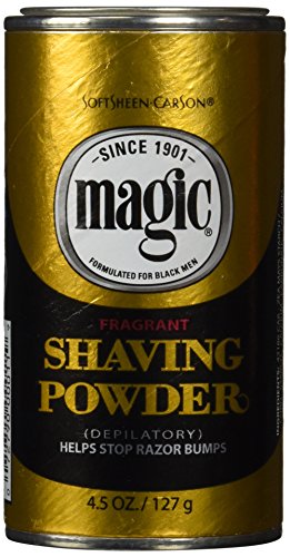 Magic Shaving Powder para Hombres SoftSheen-Carson, 4.5 oz, para Barbas de Textura Gruesa, Ayuda a Evitar Irritaciones, Desde 1901 - imagen 2