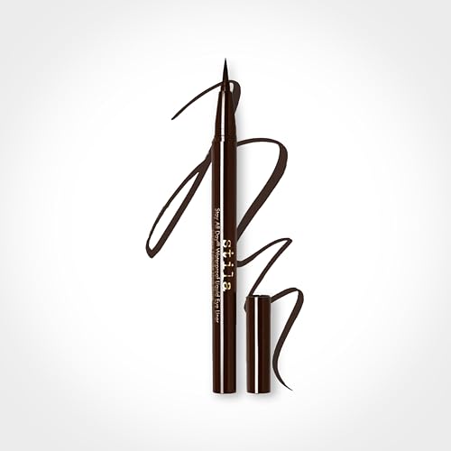 Delineador de Ojos Líquido Impermeable Stila Stay All Day, Marrón Oscuro, 1 Unidad (Paquete de 1) - imagen 2