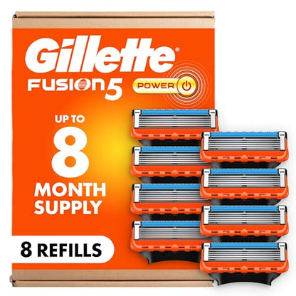 Recambios de Cuchillas Gillette Fusion5 Power para Hombre, 8 Piezas, con Recortador de Precisión - imagen 4