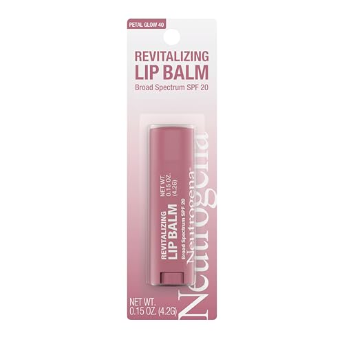 Bálsamo Labial Tinte Revitalizante Neutrogena con FPS 20, Hidratante y Tono Sutil para Labios Más Suaves y Saludables, Sheer Petal Glow 40, 4.25 g - imagen 1