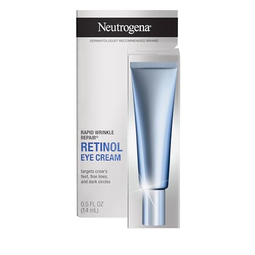 Crema para Ojos Antienvejecimiento Neutrogena Rapid Wrinkle Repair con Retinol y Ácido Hialurónico, 0.5 fl. oz, para Ojeras y Líneas Finas - imagen 4