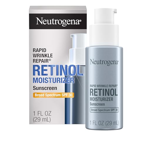 Neutrogena Crema Hidratante Facial Antienvejecimiento con Retinol y Ácido Hialurónico, Reparación Rápida de Arrugas, SPF 30, 1 fl. oz - imagen 1