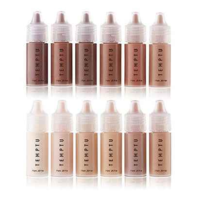 TEMPTU S/B Silicone-Based Airbrush Foundation: Professional Long-Wear Liquid Makeup, Sheer To Full Coverage For A Hydrated, Healthy-Looking Glow & Lum - imagen 3