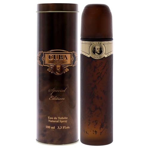 Cuba Gold Edición Especial Eau De Toilette Spray para Hombre 3.4 Onzas - imagen 2