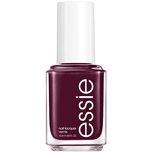 Esmalte de Uñas Vegano Essie de Calidad de Salón, 8-Free, Color Ciruela Oscura Bahama Mama, 0.46 fl oz - imagen 1