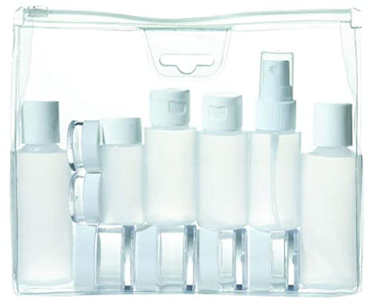 Conair Set de Botellas de Viaje Aprobadas por la TSA, 13 Piezas, Botellas de Tamaño de Viaje por Travel Smart - imagen 4