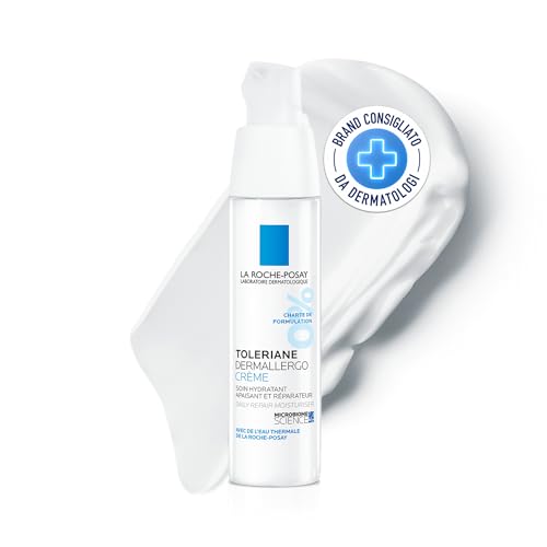 La Roche-Posay Toleriane Dermallergo Ultra Crema Hidratante Facial Reparadora para Piel Sensible, Hidratante Suave para Piel Seca, Puede Variar el - imagen 2