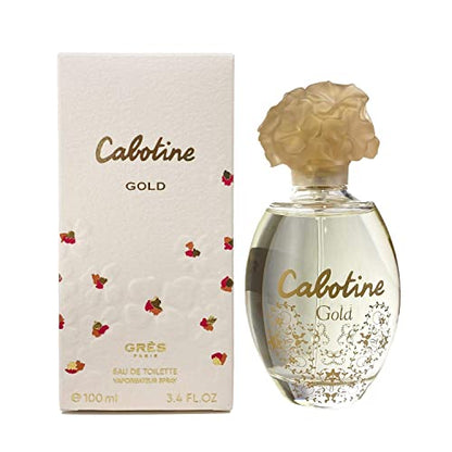 Parfums Gres Cabotine Gold Eau De Toilette Spray para Mujeres, 3.4 Onzas - imagen 2