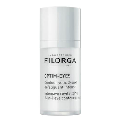 Filorga Optim-Eyes Eye Cream, Revitalizing 3-in-1 Skin Treatment for Rapid Reduction of Dark Circles, Wrinkles & Puffiness Around the Eyes, 0.5 fl. oz - imagen 3