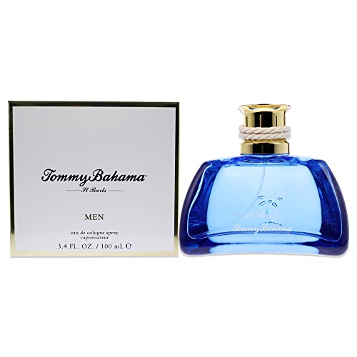 Eau de Colonia para Hombre Tommy Bahama St. Barts, Notas de Lima Espumosa, Néctar de Guayaba, Vainilla, Madera de Palma, Fragancia Refrescante, 3.4 - imagen 1