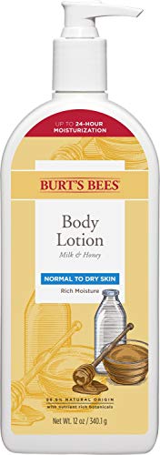 Loción Corporal Burt's Bees para Piel Normal a Seca con Leche y Miel, 12 Oz (El Paquete Puede Variar) - imagen 3