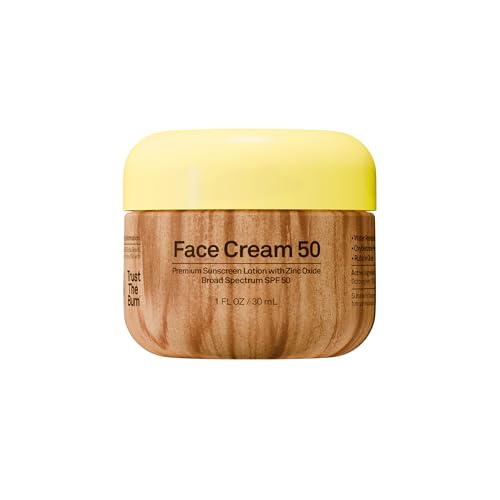Crema Solar Facial Sun Bum SPF 50 con Óxido de Zinc - Protector Solar Hidratante de Amplio Espectro con Vitamina E - Tamaño de Viaje - 1 oz - imagen 1