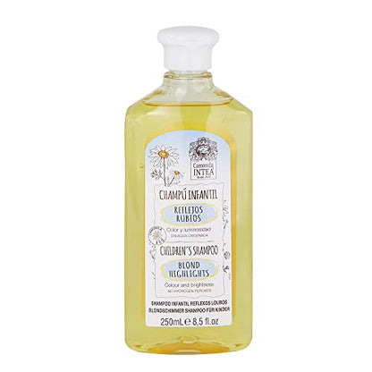 Champú Intea Camomila para Niños con Reflejos Rubios – 8.5Oz Aclarante de Cabello de Manzanilla – Champú Natural sin Silicona ni Parabenos para Niños - imagen 4