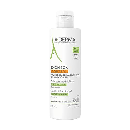 Gel Limpiador Aderma Exomega 500ml para Piel Seca y Sensible - imagen 2
