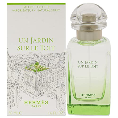 Un Jardin Sur Le Toit de Hermes Eau De Toilette Spray para Mujeres, 1.6 Onzas - imagen 1