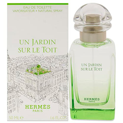 Un Jardin Sur Le Toit de Hermes Eau De Toilette Spray para Mujeres, 1.6 Onzas - imagen 3
