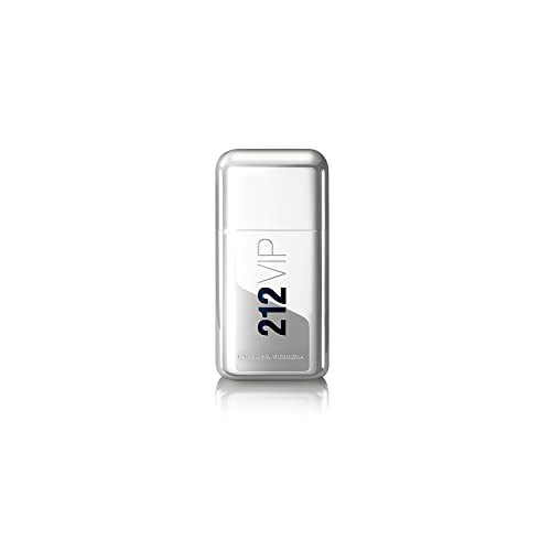 Carolina Herrera 212 Vip Men Fragancia para Hombre - Notas de Lima Caviar, Jengibre y Frijol Tonka - Aroma Íntimo y Magnético - Mezcla Fresca y - imagen 1