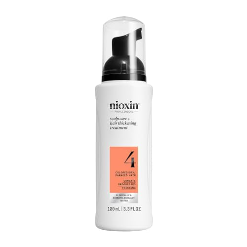 Tratamiento Nioxin Sistema 4 para el Cuero Cabelludo y Cabello | Suero para Cabello Teñido o Dañado con Adelgazamiento Progresivo | 3.4 Fl oz. - imagen 4