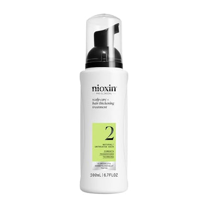 Nioxin Sistema 2 Tratamiento Leave-In para Cuidado del Cuero Cabelludo y Engrosamiento del Cabello | Para Cabello Natural con Adelgazamiento - imagen 1