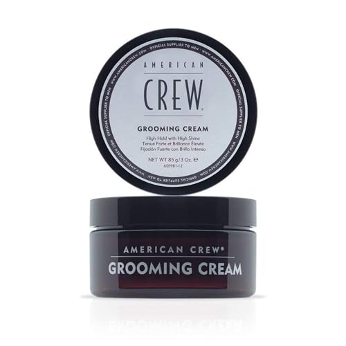 Crema de Peinado para Hombres American Crew (VERSIÓN ANTIGUA), Gel para el Cabello con Fijo Fuerte y Brillo Alto, 3 Oz (Paquete de 1) - imagen 2