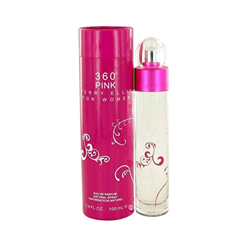 Eau de Parfum Spray 360 Pink para Mujeres de Perry Ellis, 3.4 Onzas - imagen 1