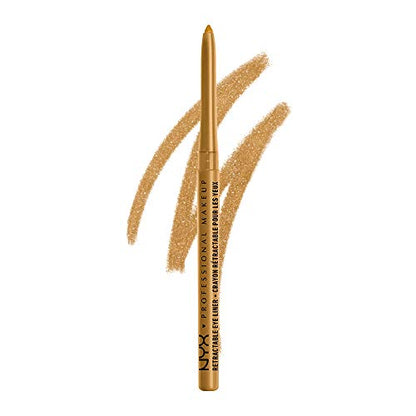 Lápiz de Eyeliner Mecánico NYX PROFESSIONAL MAKEUP, Color Oro - imagen 1