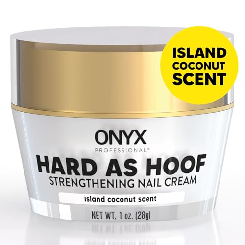 Crema Endurecedora de Uñas Onyx Professional Hard as Hoof, Aroma Coco de Isla - Crema para Crecimiento y Acondicionamiento de Cutículas, 1 oz - imagen 1
