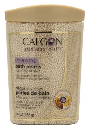 Perlas Renovadoras Calgon Ageless Bath Series, 16 oz. - imagen 1