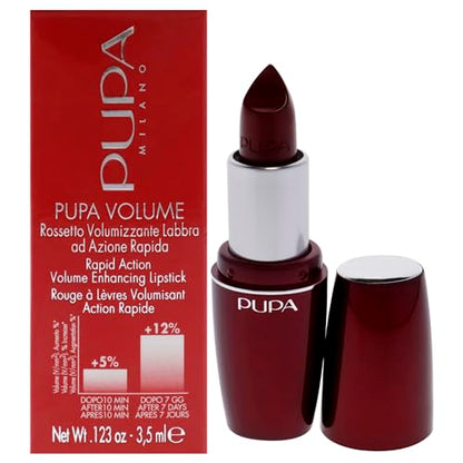 Pupa Milano Volume - Labiales Crema Hidratantes y Voluminizadores - Color Duradero Todo el Día - 402 Rouge Noir - 0.123 Oz - imagen 3