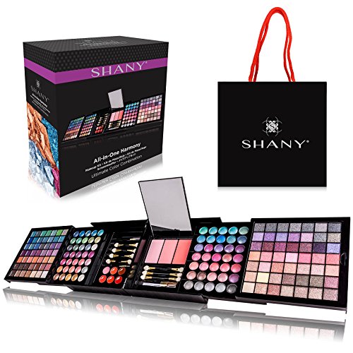 Set de Maquillaje SHANY Todo en Uno Harmony - Combinación de Colores - Sombras de Ojos, Rubor, Brillo Labial, Mini Pinceles, Aplicadores - Idea de - imagen 2