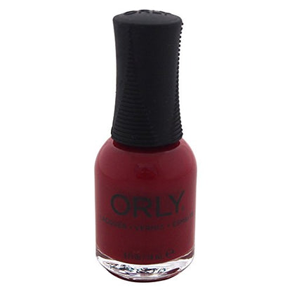 Laca de Uñas Orly, Rojo Fuego, 0.6 Onzas Líquidas - imagen 3