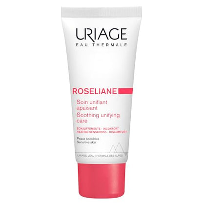 Cuidado Facial Rico Uriage Roséliane para Neutralizar el Enrojecimiento Visible con Algas Rojas, Ceramidas y Manteca de Karité, Suaviza y Nutre, No - imagen 2