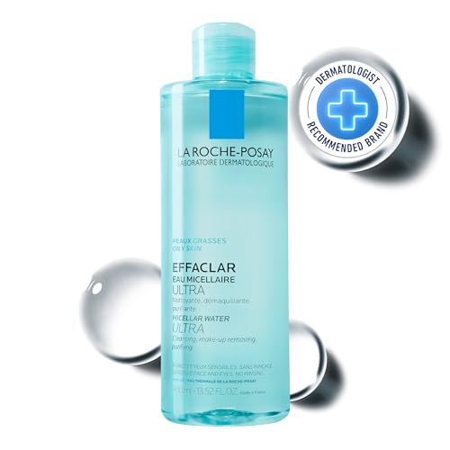 Agua Micelar Limpiadora Effaclar de La Roche-Posay para Piel Grasa, Desmaquillante Sin Aceite, Seguro para Piel Sensible con Agua Termal - imagen 4