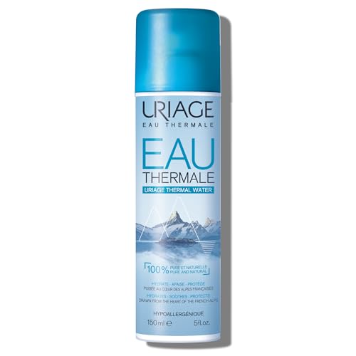 Agua Termal Uriage Mist Facial, 100% Pura y Natural, Hidratación del 32% en 1 Hora, Hidratante, Calmante, Spray Fresco, Multiusos para Toda la Familia - imagen 3