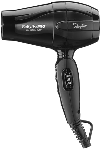 Secador Compacto BaBylissPRO Nano Titanium Bambino, 1 Cuenta (Paquete de 1) - imagen 3