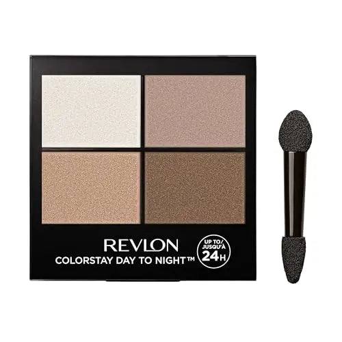 Paleta de Sombras Revlon ColorStay Day to Night, 24 Horas de Maquillaje, Acabados Mate y Brillantes, 555 Moonlit, 0.16 Oz - imagen 1