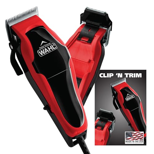 Wahl USA Clip ‘N Trim 2 in 1 Corded Hair Clipper with Pop Up Trimmer Kit, The Perfect Hair Clippers for Men’s Haircuts and Long Beard Touch Up Groomin - imagen 2